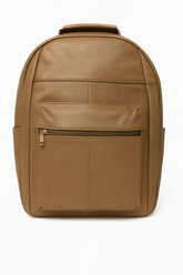 Heritage Tan Leather Backpack
